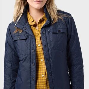 Stio Skycrest Women's Navy Quilted Jacket